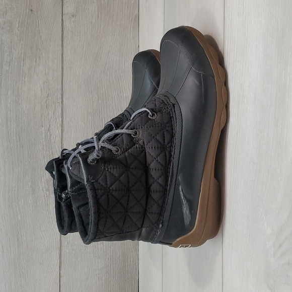 Sperry Womens Syren Gulf Saltwater Duck Rubber Waterproof Boots shoes sz 7.5 - Picture 2 of 11